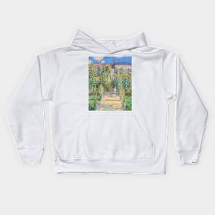 The Artist's Garden at Vétheuil Kids Hoodie